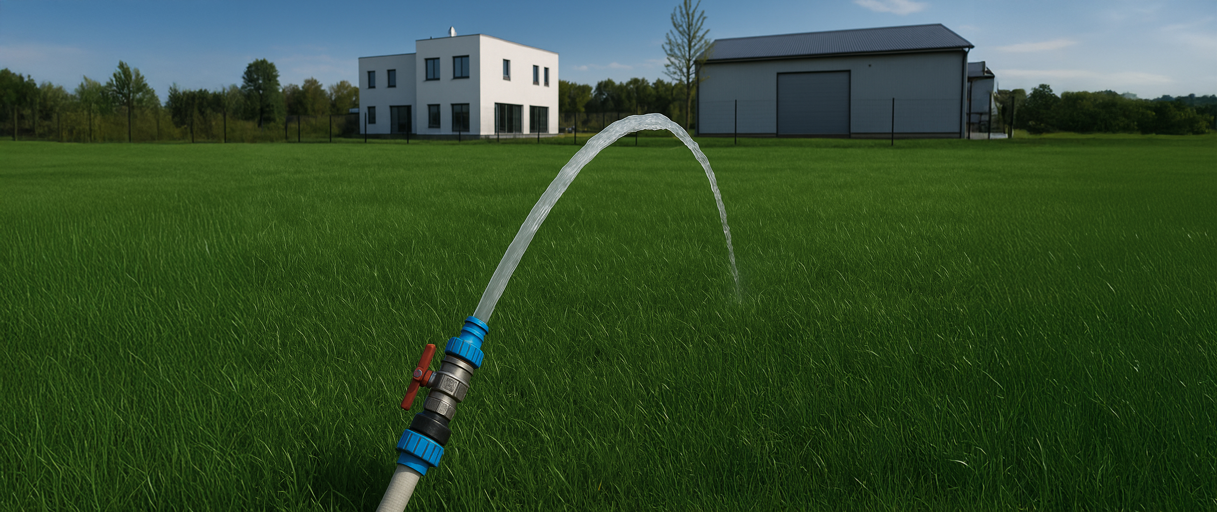 Maszyna drąży dziurę w ziemi