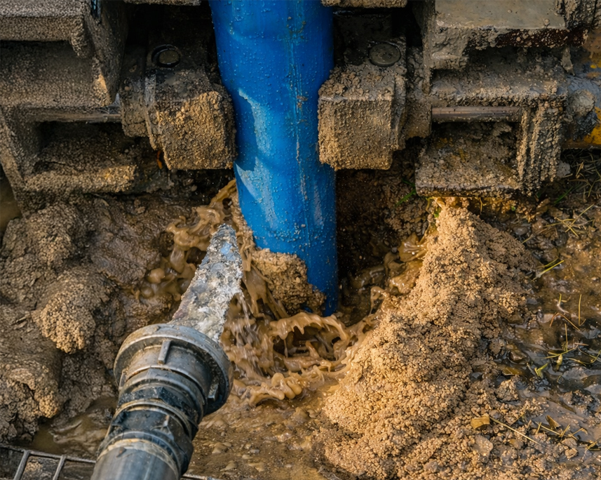 Maszyna wiercąca w ziemi